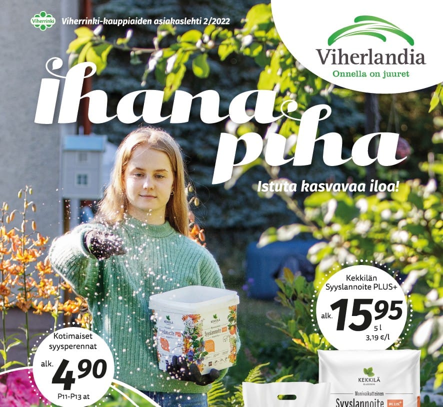 Syksyn Ihana Piha ilahduttaa kotipuutarhureita!