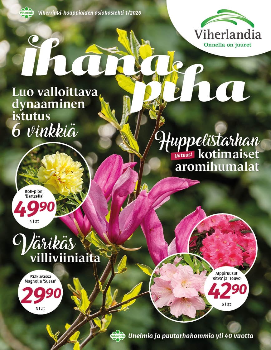 Ihana Piha 2026 kevät, Viherlandia